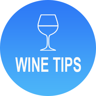 wine tips button